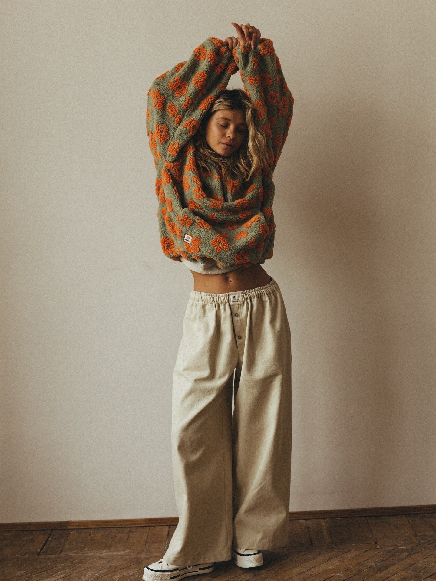 Isla™ - Floral Fleece Pullover