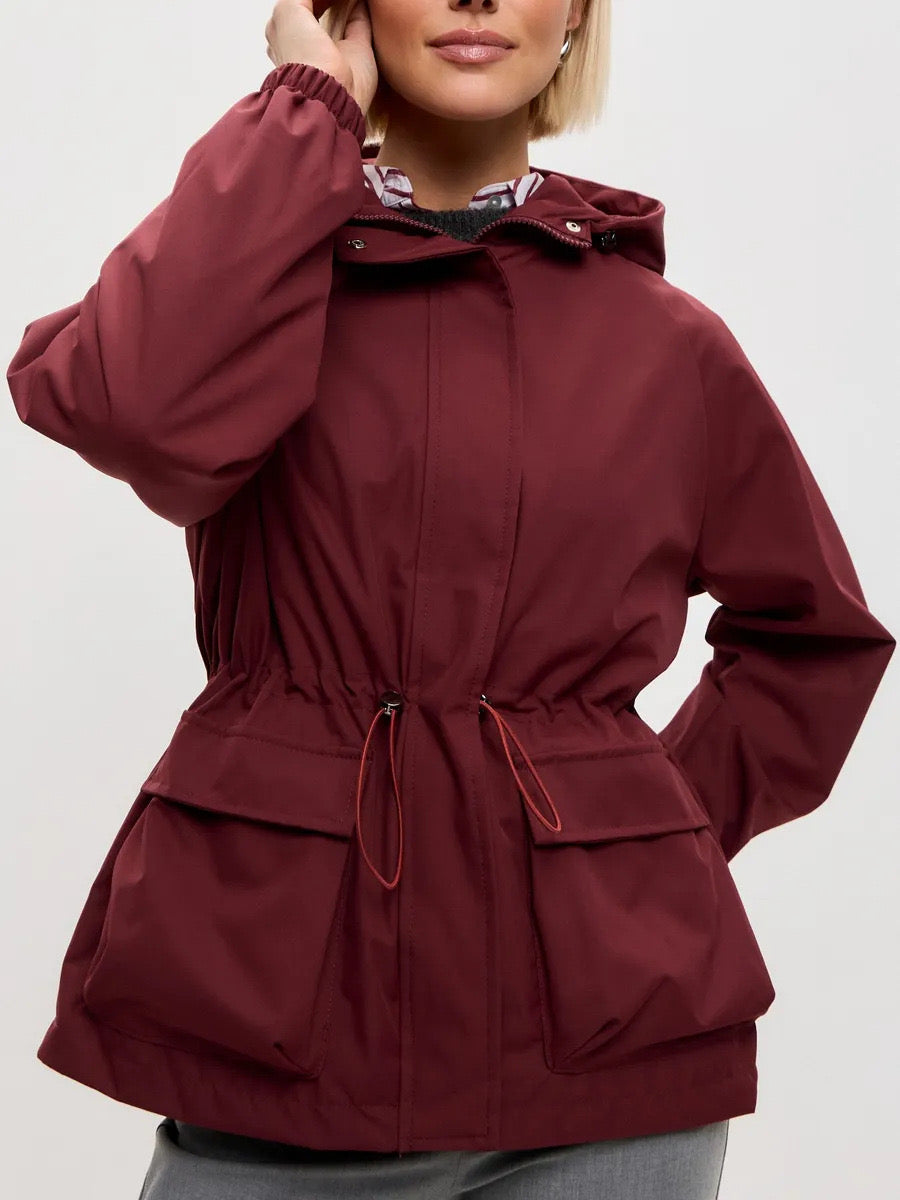 Avery™ – Adjustable Waist Hooded Jacket