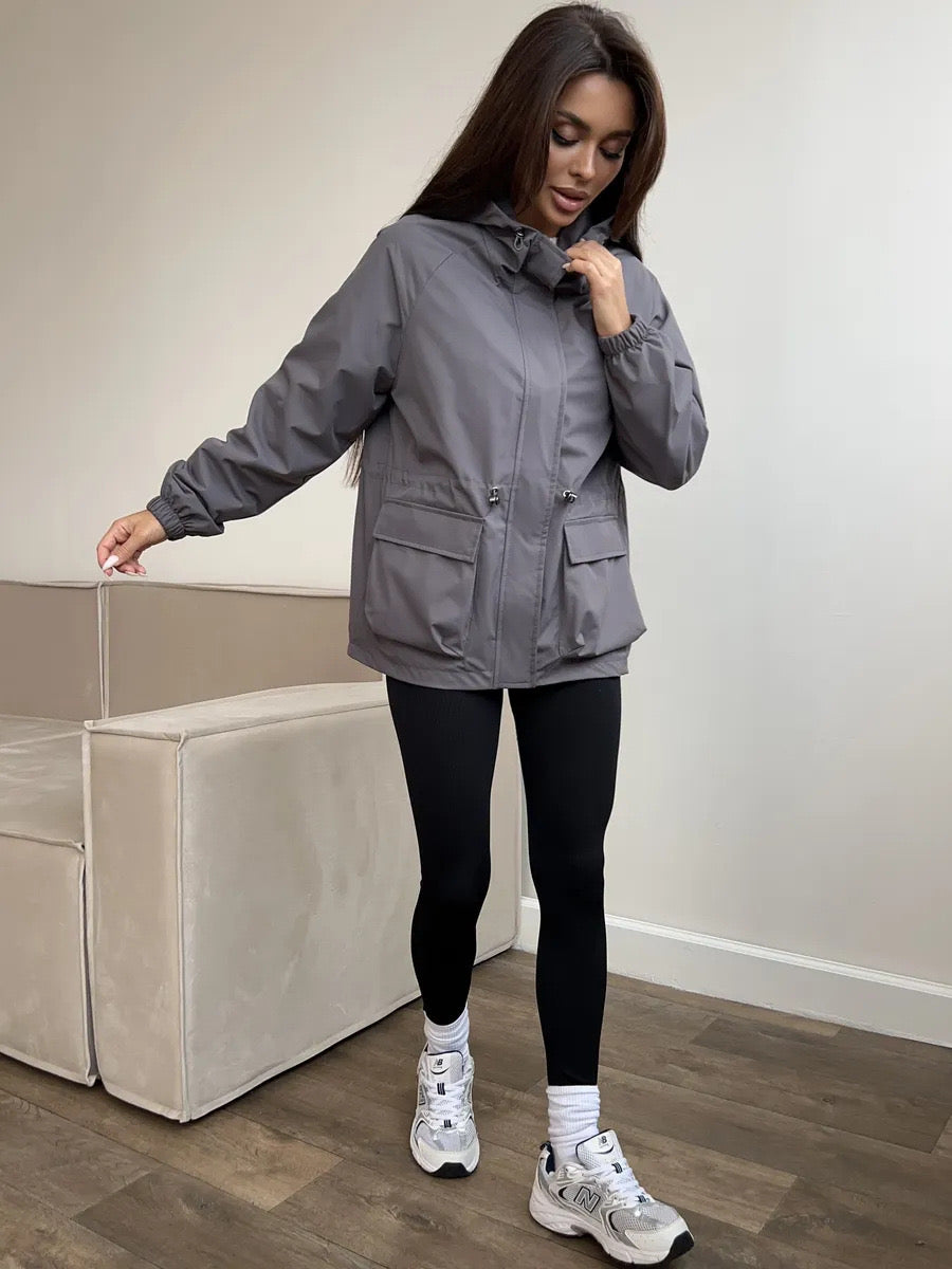 Avery™ – Adjustable Waist Hooded Jacket
