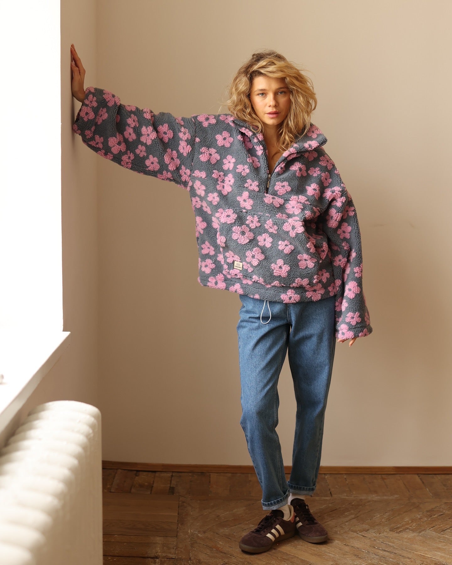 Isla™ - Floral Fleece Pullover