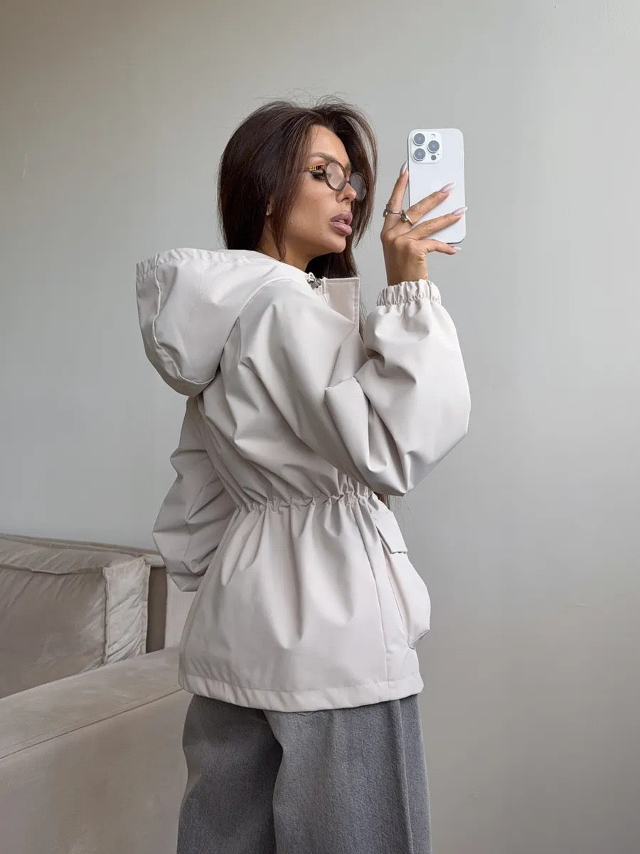 Avery™ – Adjustable Waist Hooded Jacket