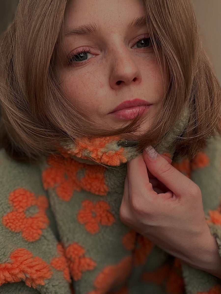 Isla™ - Floral Fleece Pullover