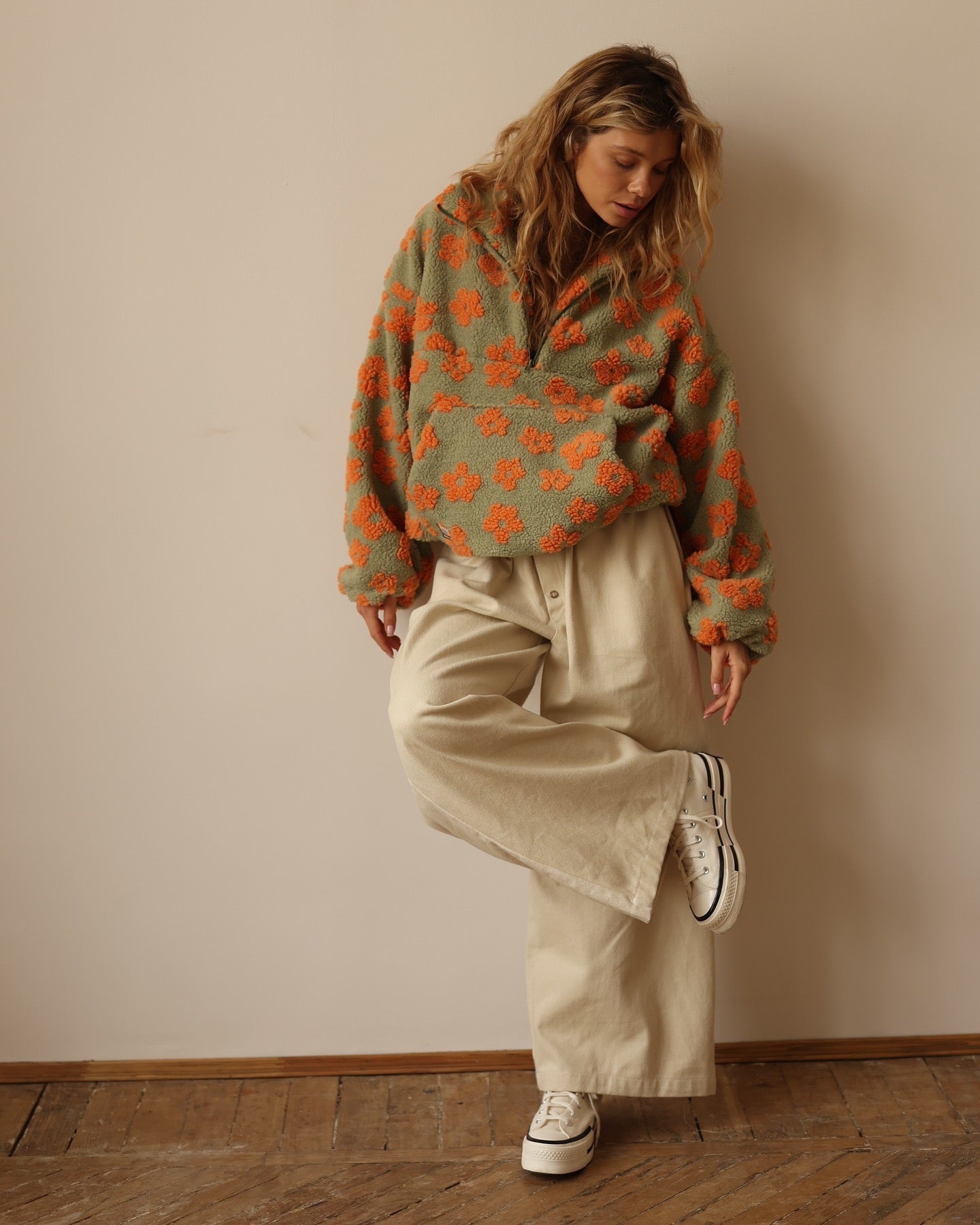 Isla™ - Floral Fleece Pullover