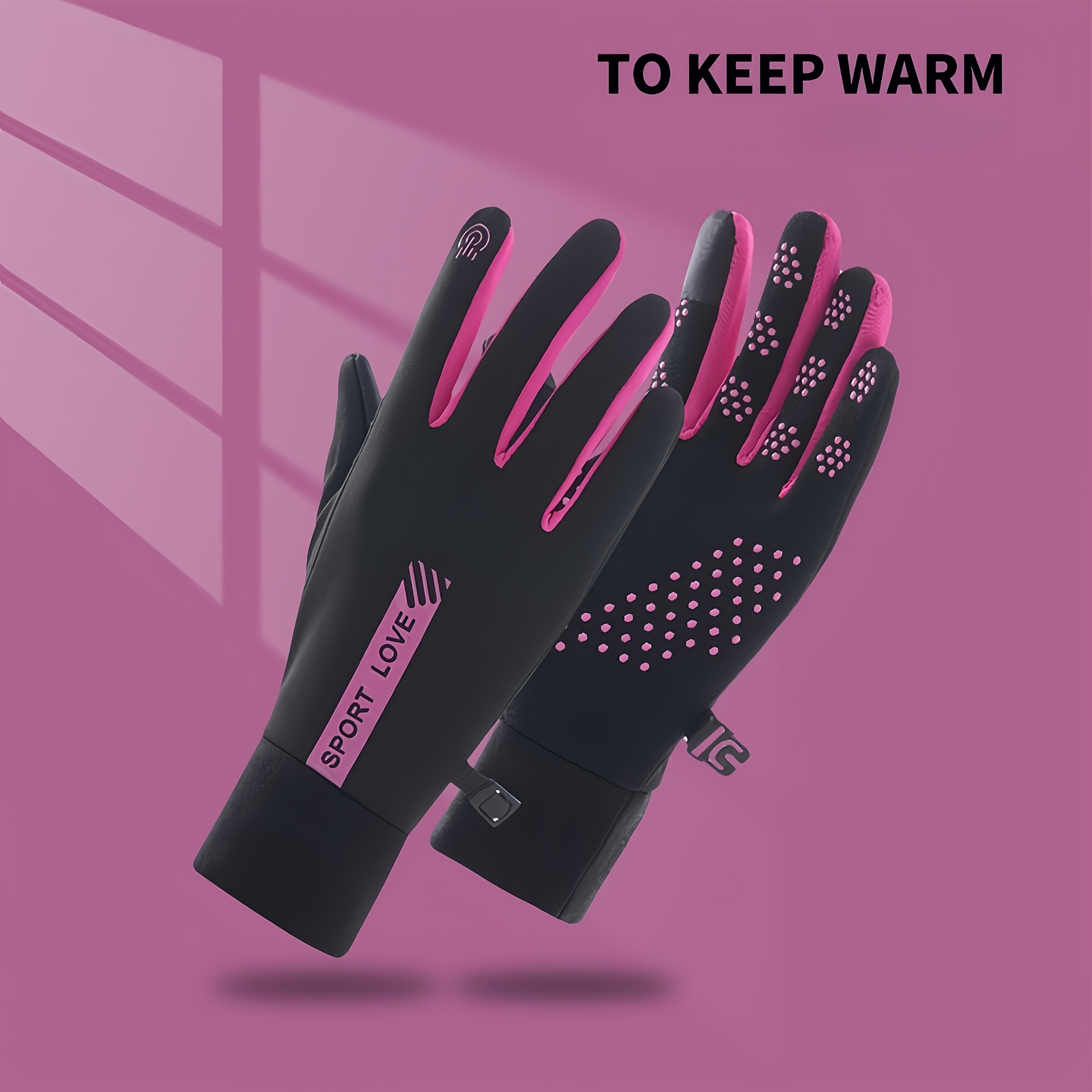Valléa CozyTouch™ Fleece Gloves