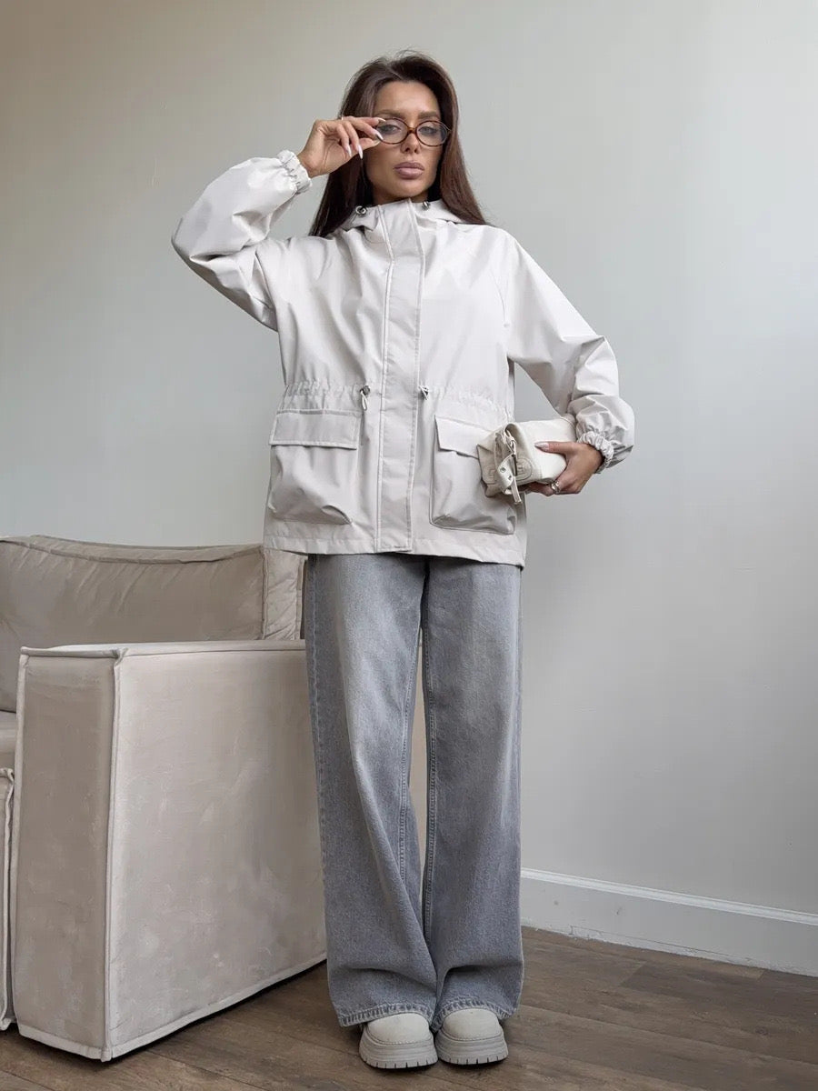 Avery™ – Adjustable Waist Hooded Jacket