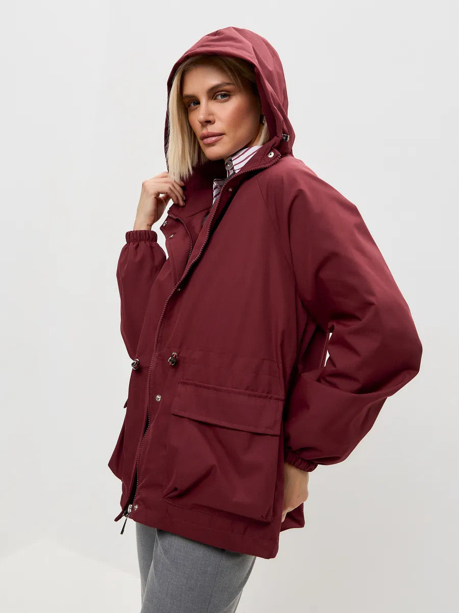Avery™ – Adjustable Waist Hooded Jacket