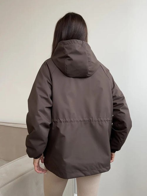 Avery™ – Adjustable Waist Hooded Jacket