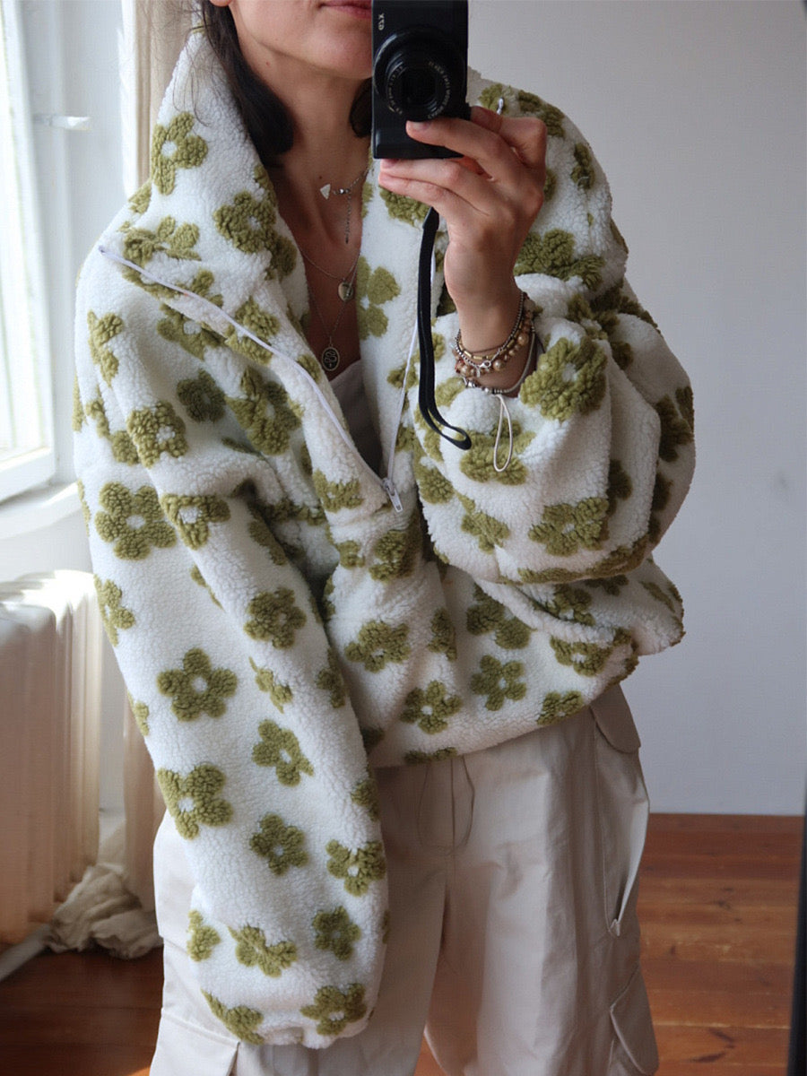 Isla™ - Floral Fleece Pullover