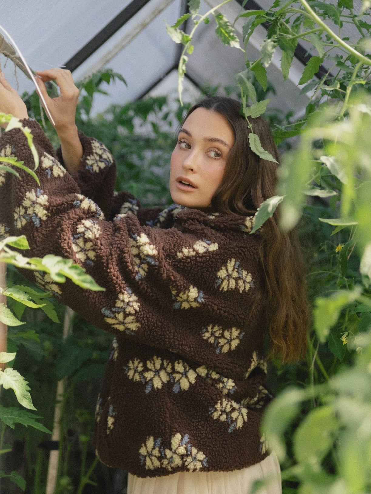 Isla™ - Floral Fleece Pullover