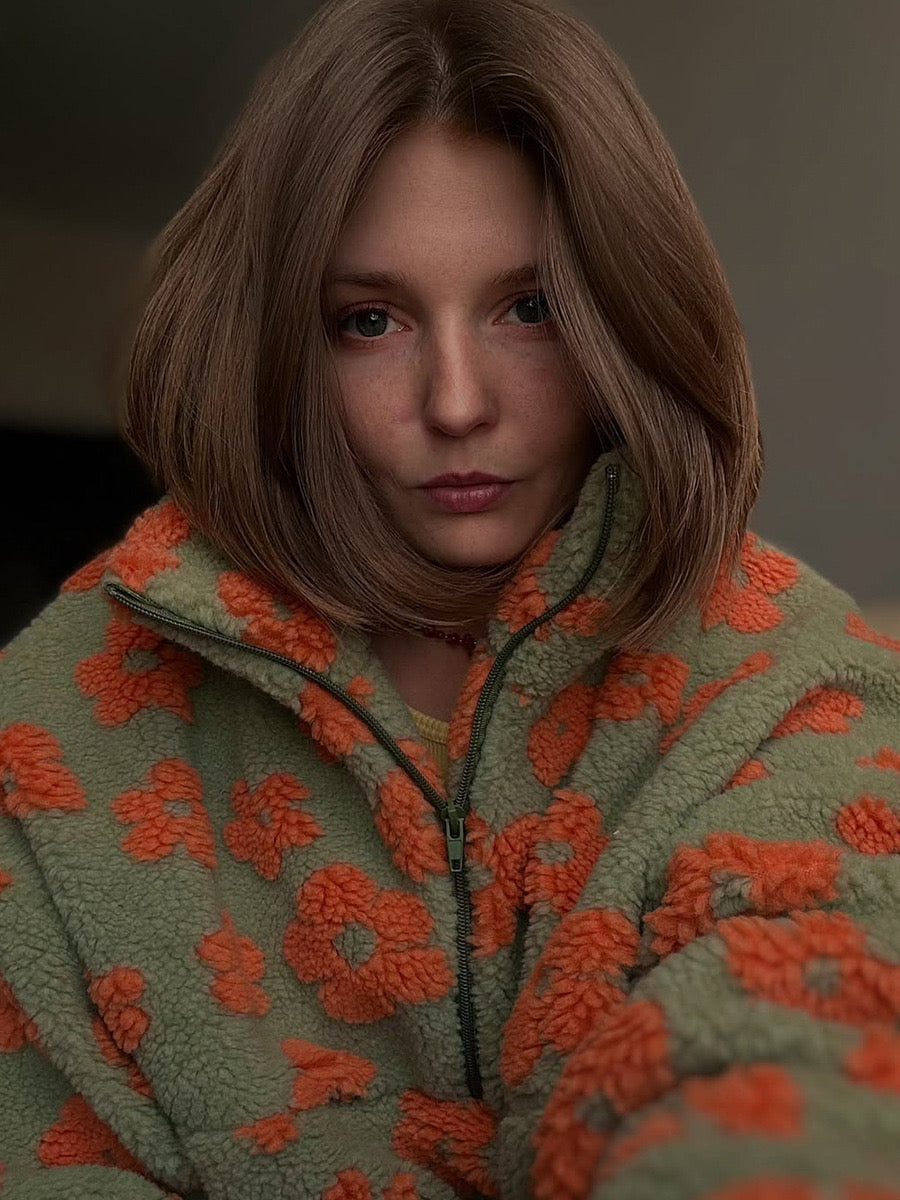 Isla™ - Floral Fleece Pullover