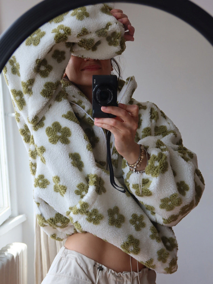 Isla™ - Floral Fleece Pullover