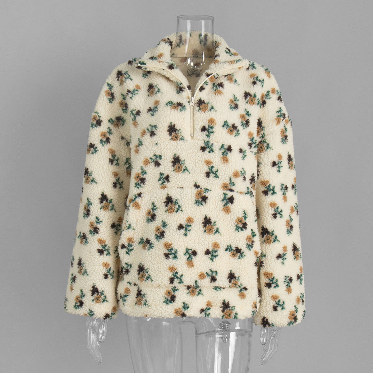 Valléa™ Floral Fleece Pullover