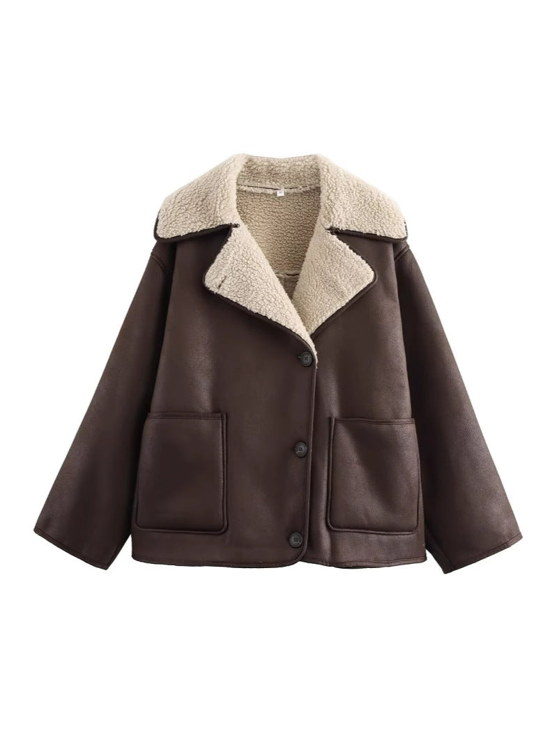 Elara™ – Shearling Jacket