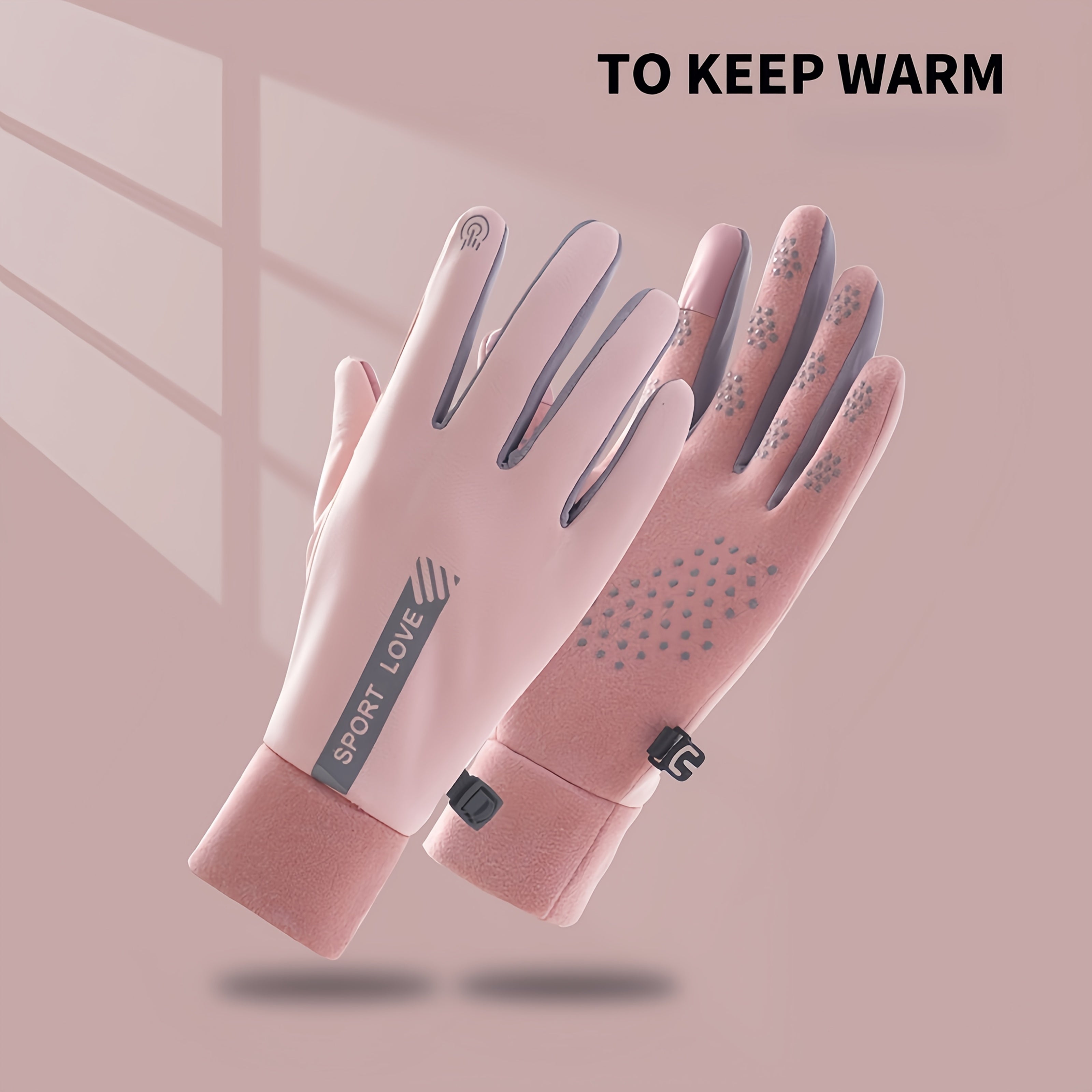 Valléa CozyTouch™ Fleece Gloves