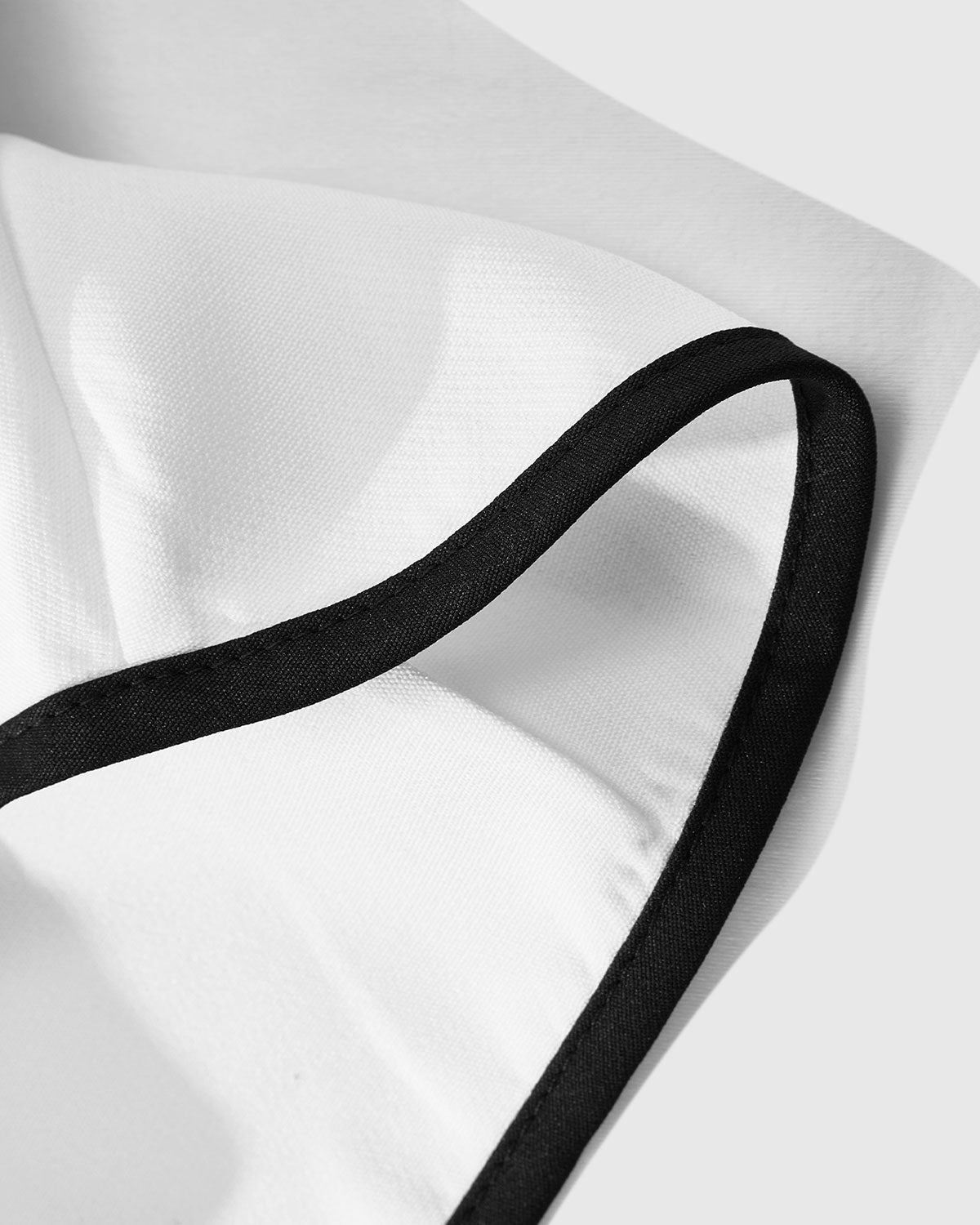 Off White Contrasting Vest