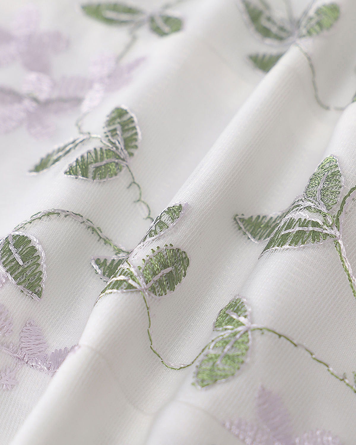 White Embroidery V Neck Button Vest